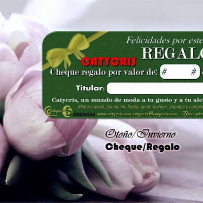 ¡¡Nuevo Cheque Regalo Virtual!!