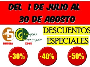 ¡Descuentos especiales de VERANO!